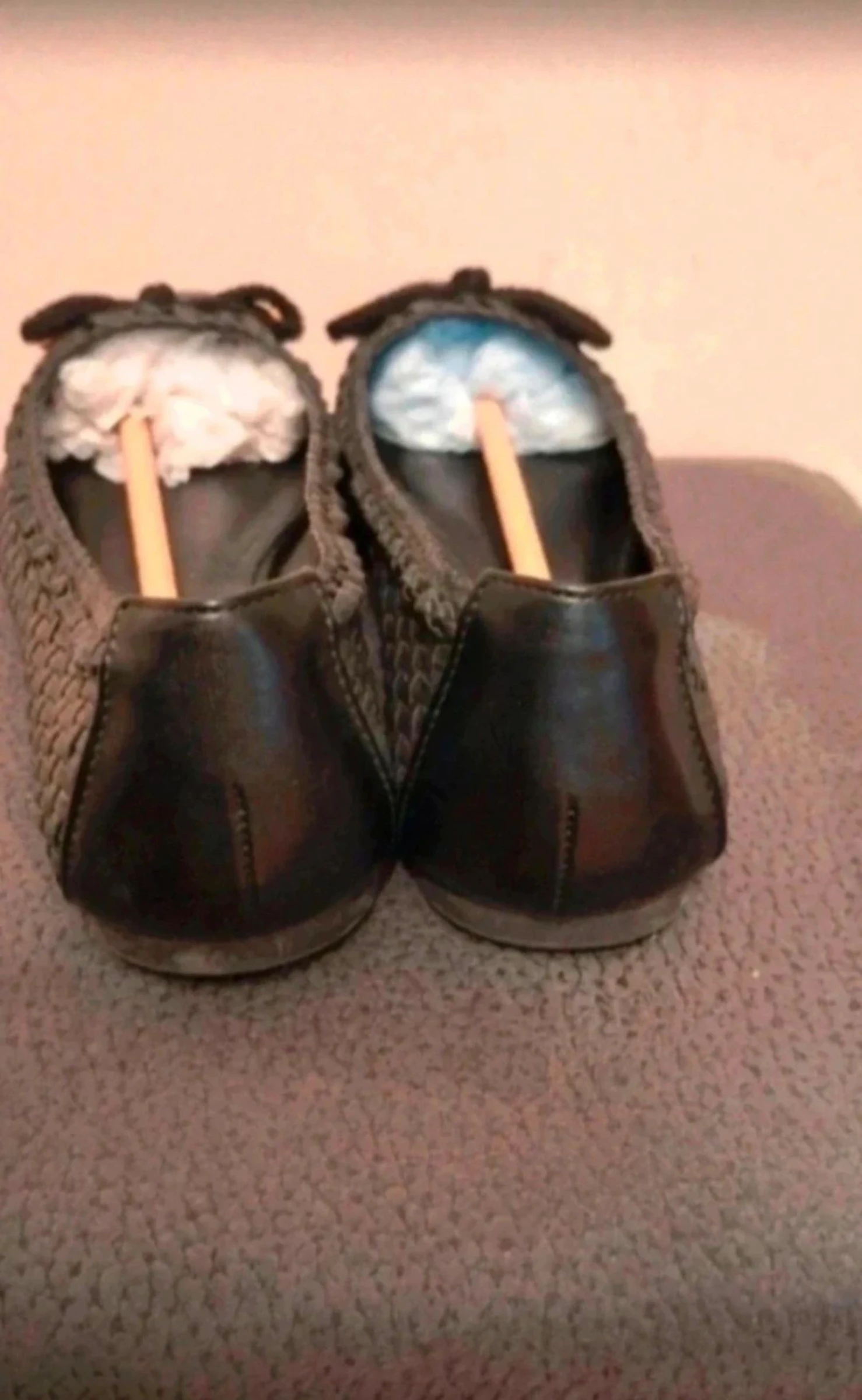 Bailarinas femininas, cor preta, tamanho 37 – photo 2